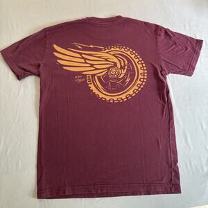 FASTHOUSE Moto Crew Mens Tee [Small] T-Shirt Casual Wear Used